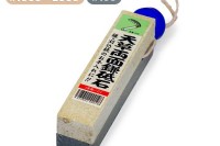 Japāņu divpusējais asināmais akmens “Amakusa” sirpjiem un dārza šķērēm (ar aukliņu)