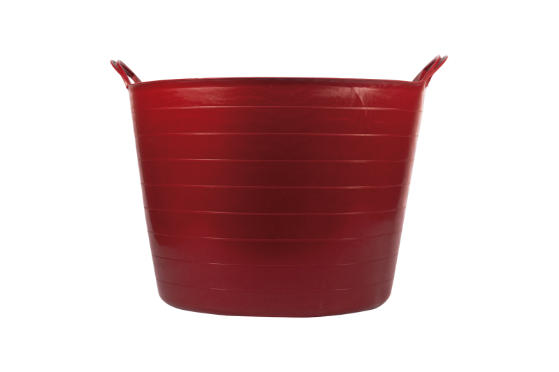 Elastīgas plastmasas trauks Bellota BKT42RP 42 litri sarkans