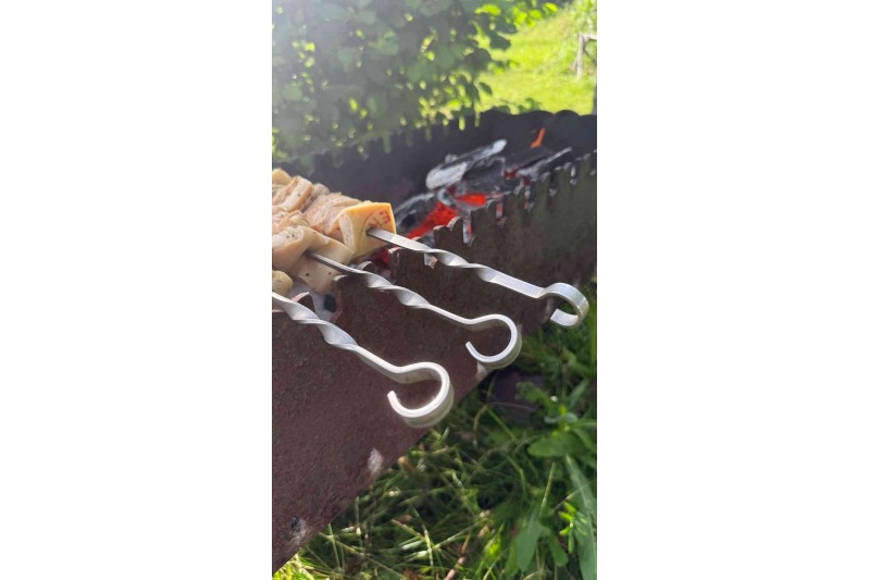 Šaslika iesms 62 cm nerūsējošais tērauds Šaslika iesms 62 cm nerūsējošais tērauds