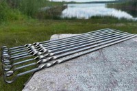 Šaslika iesms 62 cm nerūsējošais tērauds Šaslika iesms 62 cm nerūsējošais tērauds