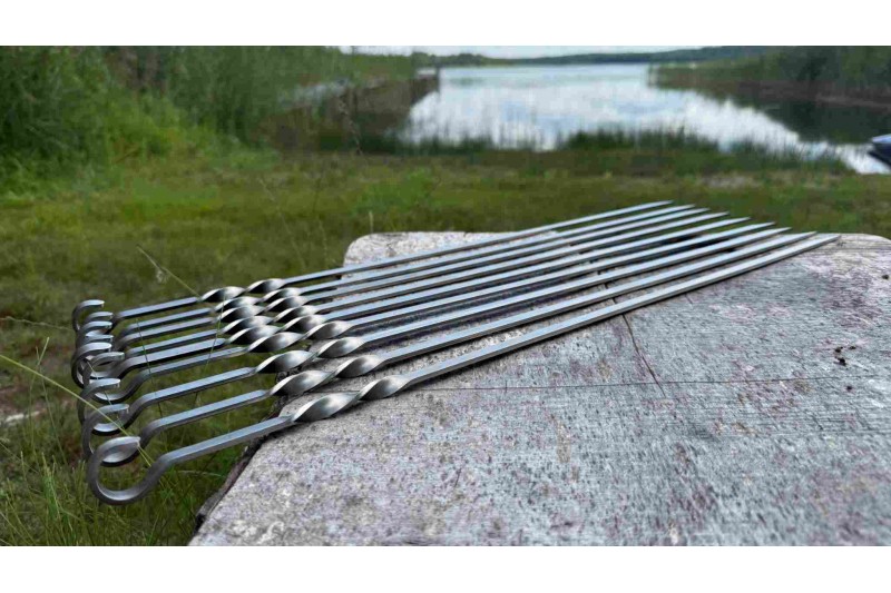 Šaslika iesms 62 cm nerūsējošais tērauds Šaslika iesms 62 cm nerūsējošais tērauds