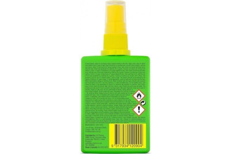 Bushman Pret Insektu smidzināmais, satur Deet 40 % Spray 90 ml 