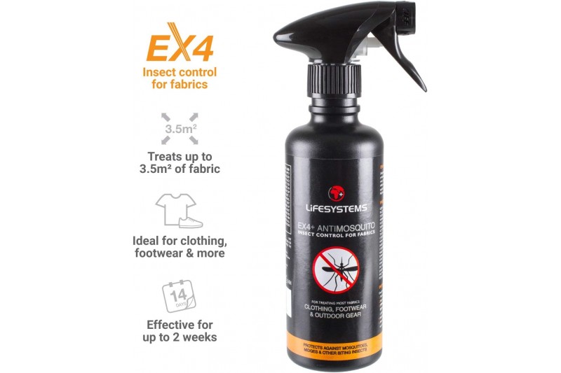 EX4 AntiMosquito drēbēm pūšamais, 350ml