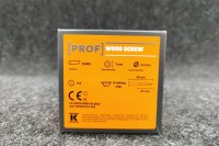 Universālās skrūves PROF skalošanas galva 3,5 x 45 elektrogalvanizēta T10 200pcs