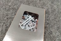 Universālās skrūves PROF skalošanas galva 6 x 50 elektrogalvanizēta T30 200pcs