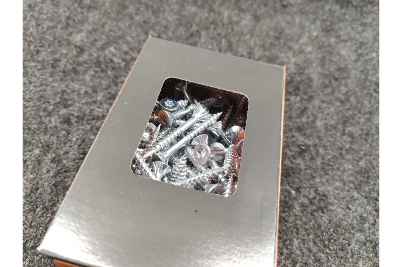 Universālās skrūves PROF skalošanas galva 6 x 50 elektrogalvanizēta T30 200pcs