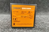 Universālās skrūves PROF skalošanas galva 6 x 50 elektrogalvanizēta T30 200pcs