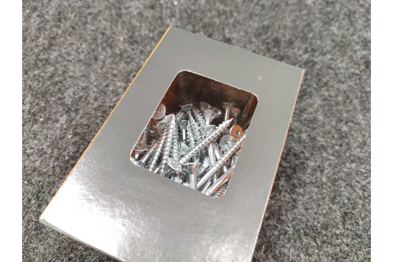 Universālās skrūves PROF skalošanas galva 6 x 70 elektrogalvanizēta T30 100pcs