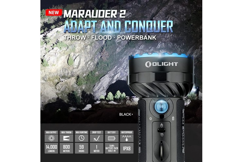 Led lukturis Olight Marauder 2