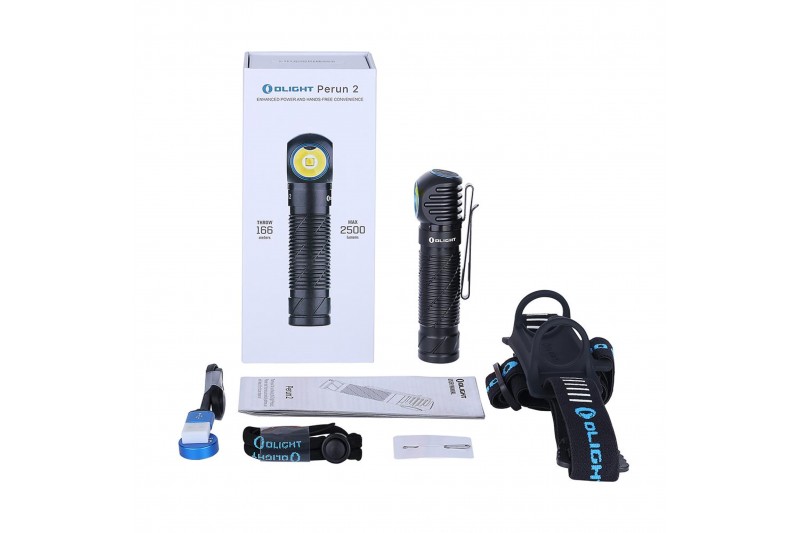 LED Lukturis Olight Perun 2 galvas lukturis