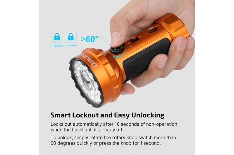 Led lukturis Olight Marauder Mini 2 Oranžs