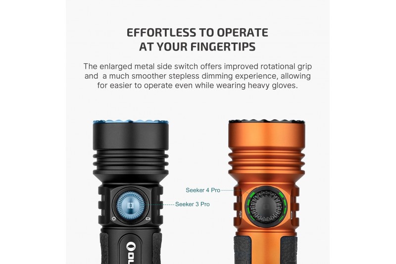 Led lukturis Olight Seeker 4 Pro Oranžs