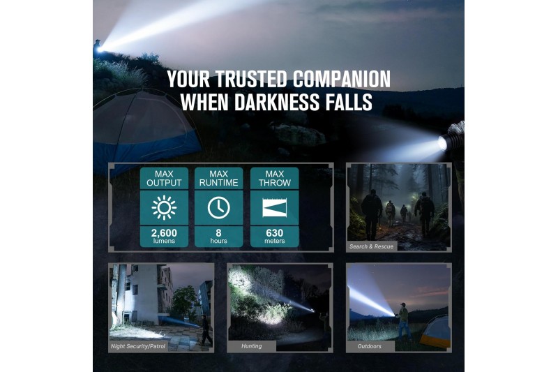 LED lukturis Olight Warrior X 4