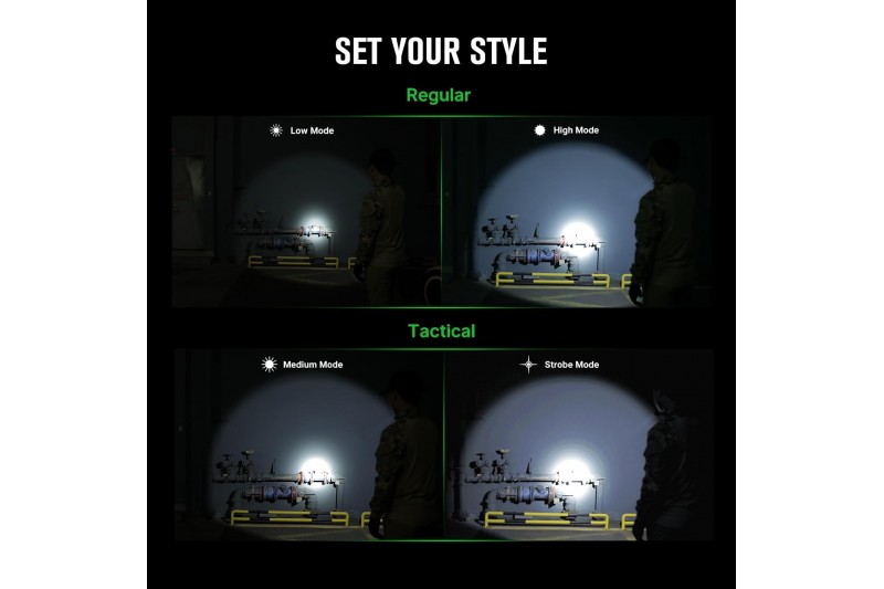 LED lukturis Olight Warrior X 4