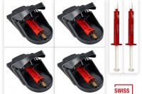 Peļu slazdu komplekts SuperCat Pro 4 gab. ar Syringe ēsmu